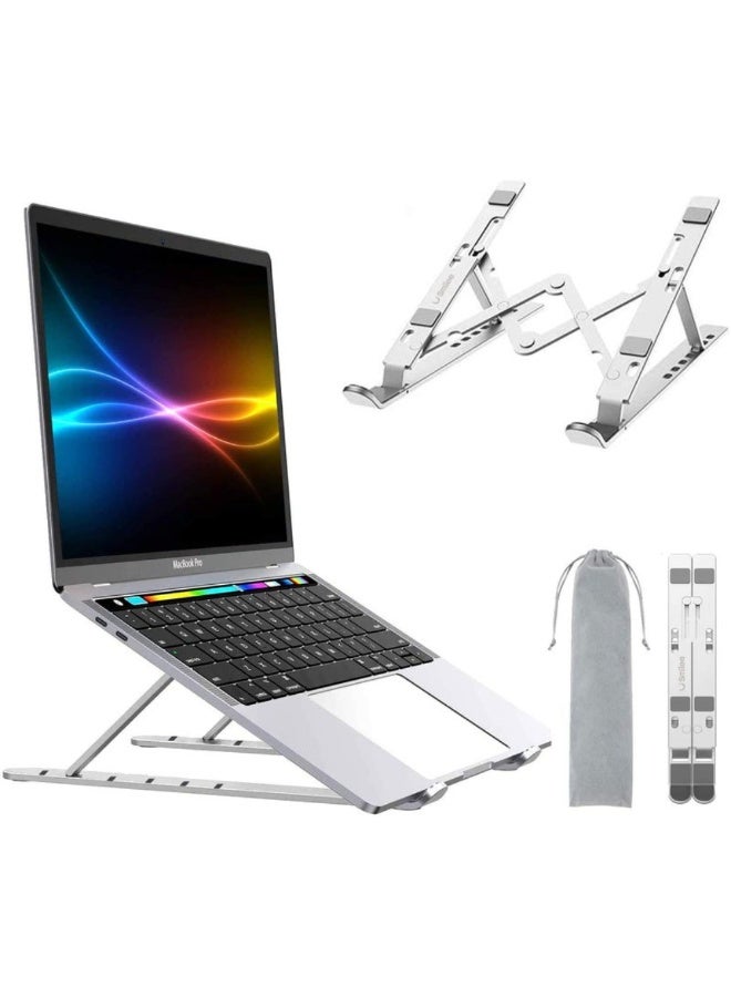 ACLIX Foldable Aluminum Laptop Stand Silver - Image 4
